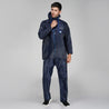 NiceG Men's Raincoats: Stay Dry in Comfort and Style | Navy Blue