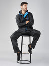 NiceG Men's Raincoats: Stay Dry in Comfort and Style | Black