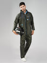 NiceG Top-Quality Men's Raincoat: Waterproof & Stylish | Grey